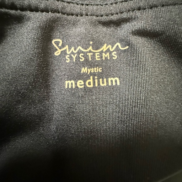 Swim Systems Jane One Piece Womens Swimsuit Black Size Medium - Picture 7 of 9